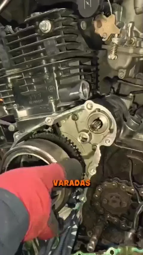 Componentes de motor de motocicleta